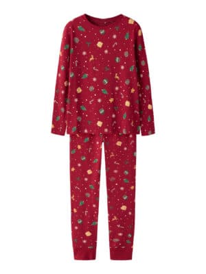 NAME IT Jule Natsæt Vismas Jester Red