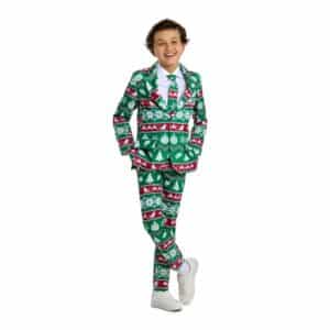 Suitmeister® Festivity Green Børnejakkesæt