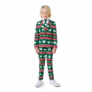 Opposuits® Festivity Green Børnejakkesæt